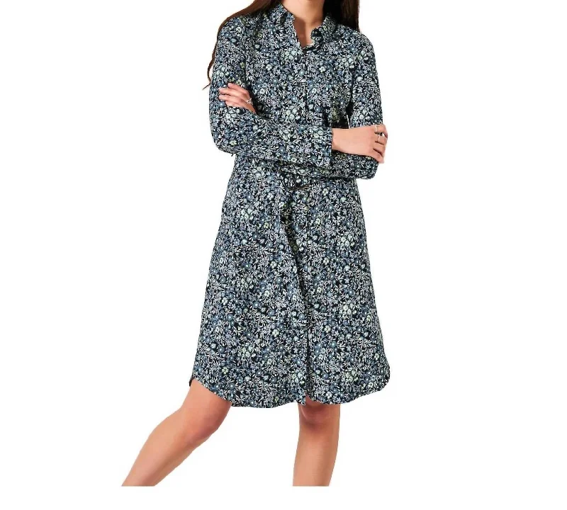 Petit Fleur Print Kaja Shirt Dress Casual Shirt Dress