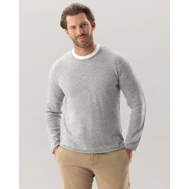 Nomad1942 – Sweater | Men | Light Grey Sweater Dress Look