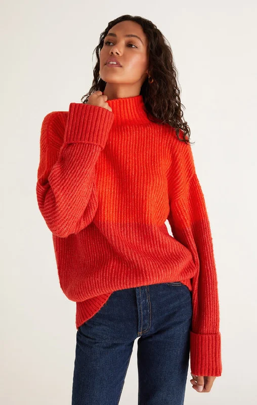 POPPY STRIPED SWEATER Casual Sweater Gown