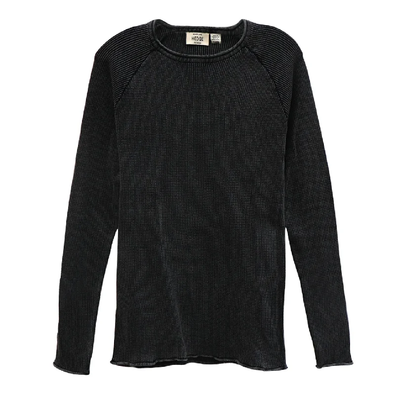 BLACK ACID KNIT SWEATER Soft Sweater Dress