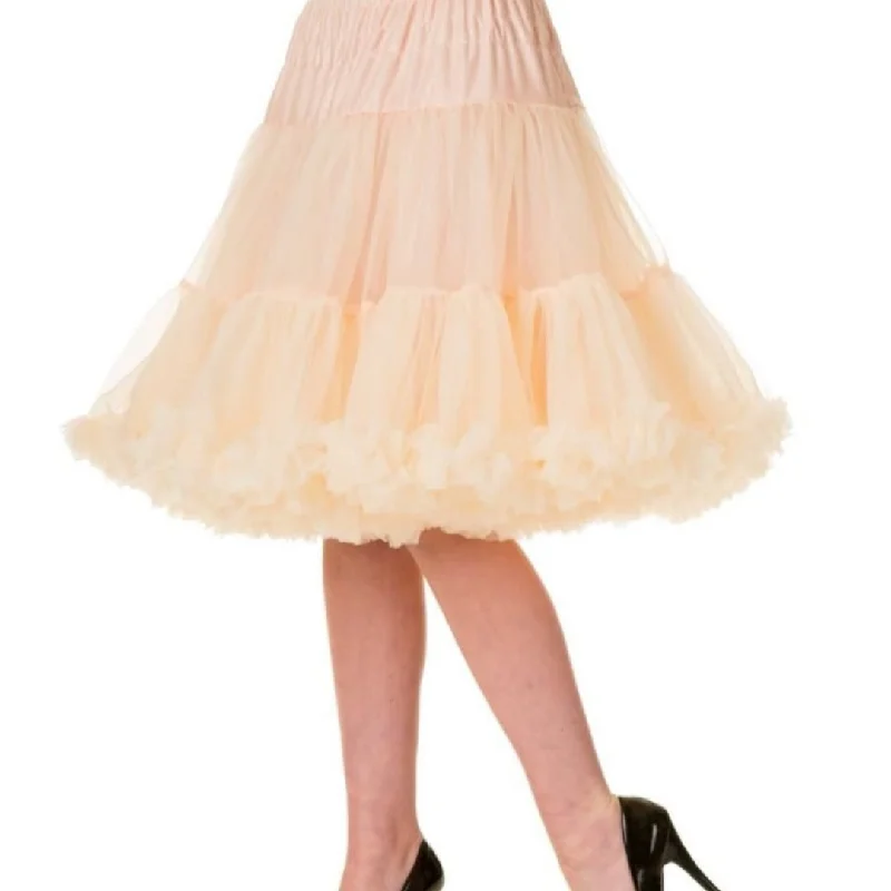 Banned Apparel: Petticoat Champagne- XS\S Bold pattern unclassified skirts