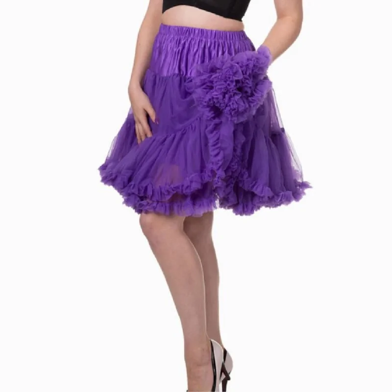 Banned Apparel: Petticoat Purple- XS/S Travel unclassified skirts