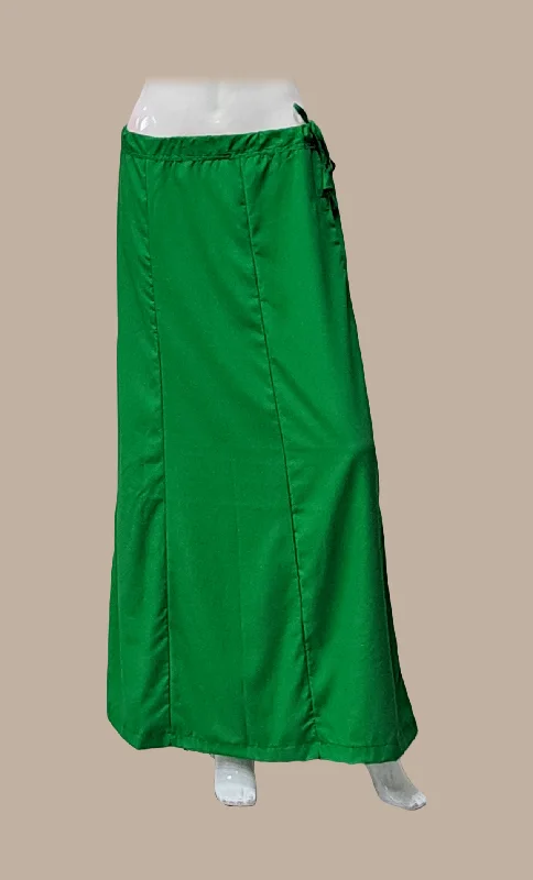 Green Cotton Under Skirt Trendy new unclassified skirts