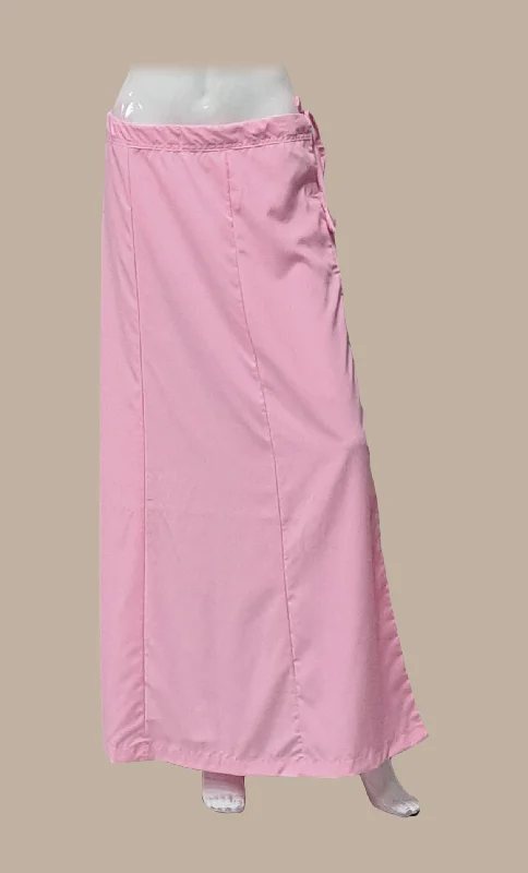 Light Pink Cotton Under Skirt Long unclassified skirts