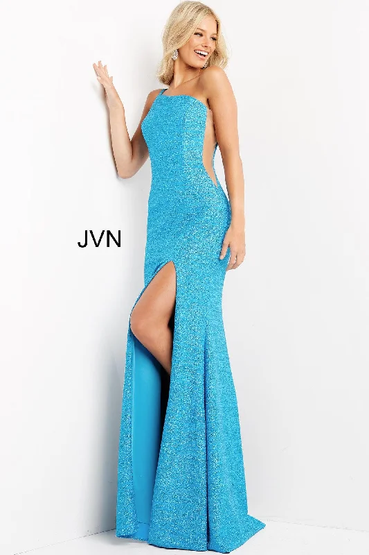 Jovani 06126 One Shoulder Long Formal Prom Dress Best maxi dresses for casual wear