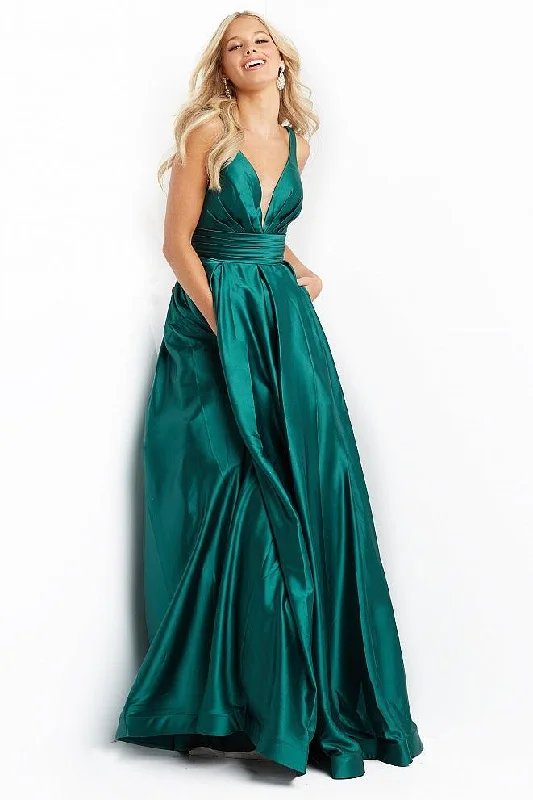 Jovani 08419 Long Sleeveless Prom Dress Vintage maxi dresses