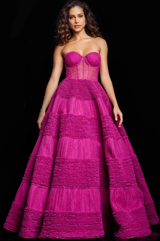 Jovani 37157 - Sweetheart Bustier Evening Gown Best party dresses for cocktail parties