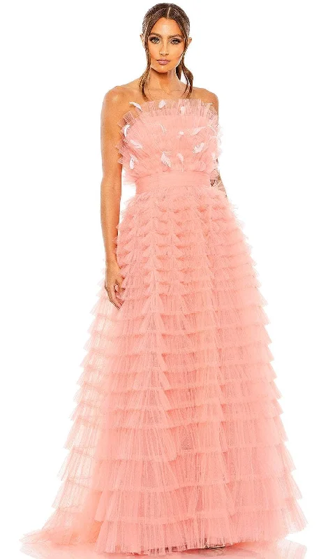 Mac Duggal 20530 - Strapless Ruffled Classic Prom Gown Comfortable party dresses for all-night wear Mac Duggal 20530 - Strapless Ruffled Classic Prom Gown Comfortable party dresses for all-night wear