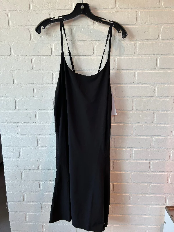 Black Athletic Dress Athleta, Size 3x Color block unclassified dresses