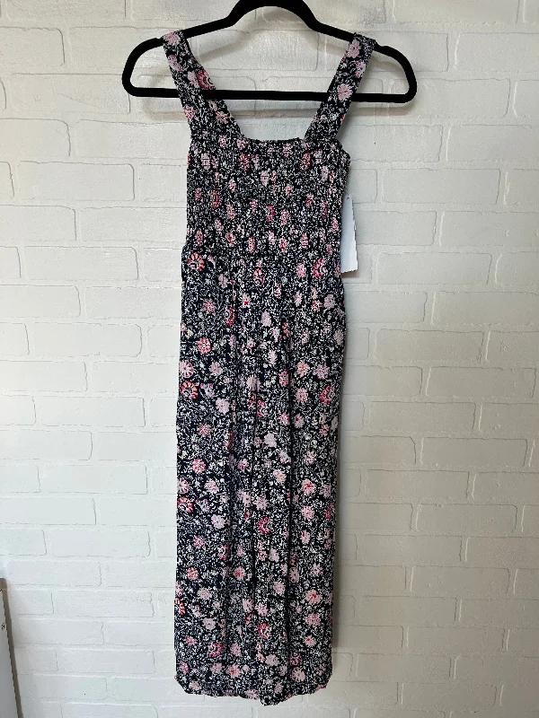 Black & Pink Jumpsuit Loft, Size Xs Wedding guest unclassified dresses