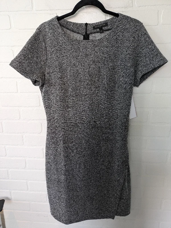 Grey Dress Work Banana Republic, Size L Mesh unclassified dresses