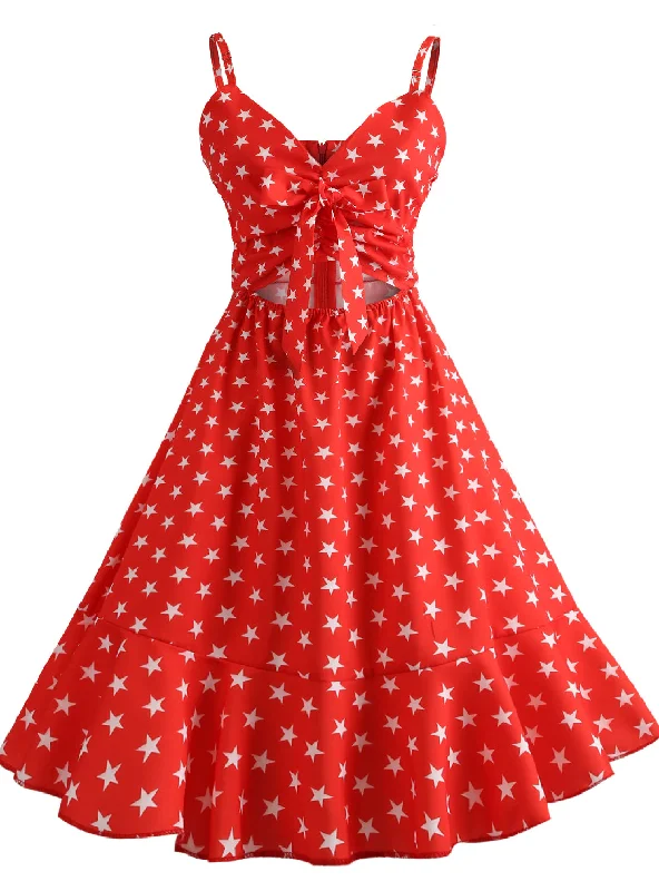 Retro Sling Sexy Polka Dot Dress Budget-friendly unclassified dresses