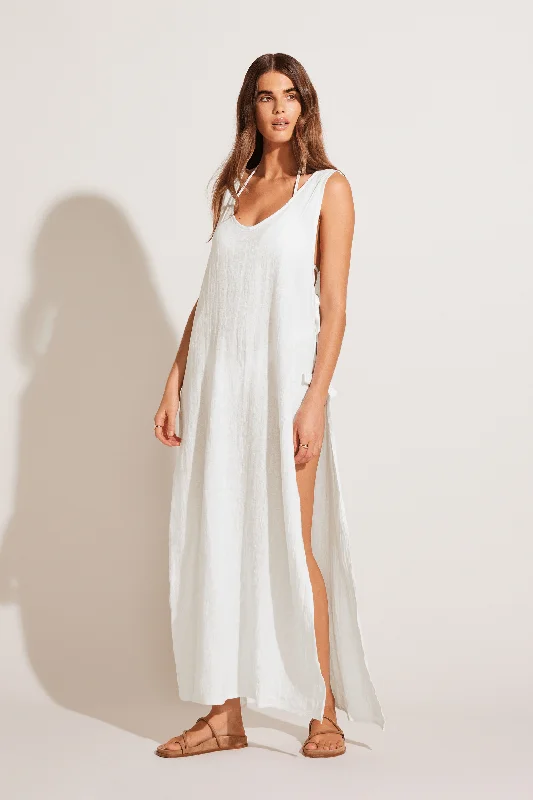 Vitamin A Riviera Dress - White Mesh unclassified dresses