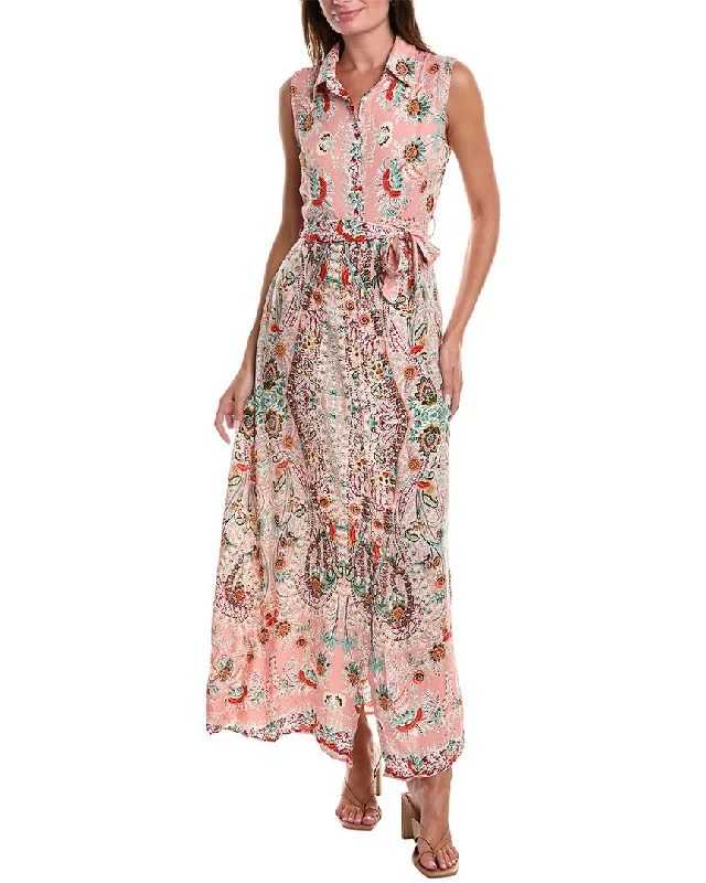 ANNA KAY Eternity Silk-Blend Maxi Dress Elegant Maxi Look