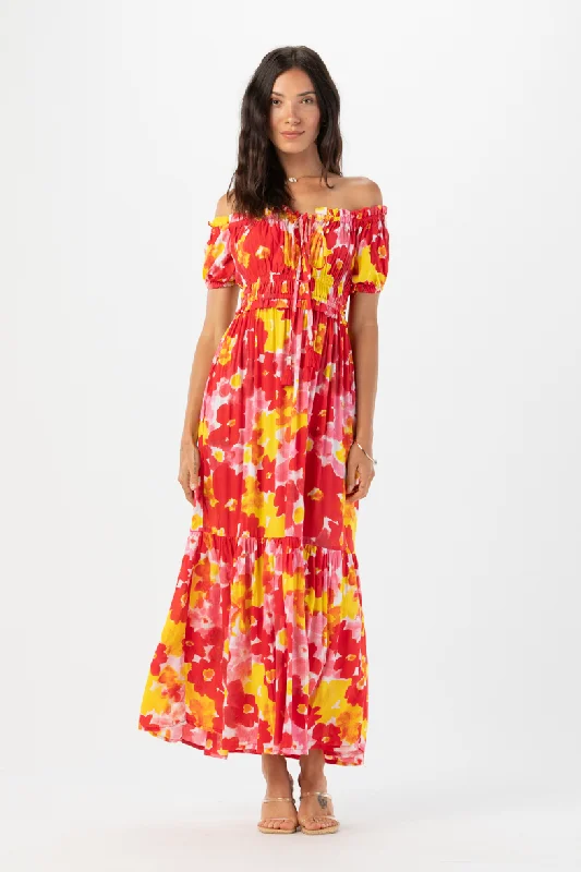 Blossom Maxi Dress Flowy Maxi Skirt