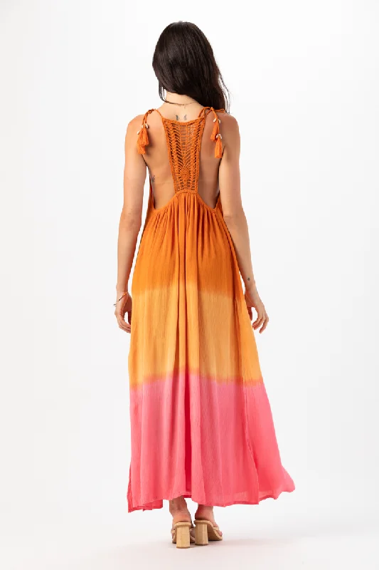 Canggu Maxi Dress Soft Ruffled Maxi