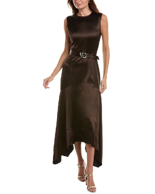 Nicholas Carla Maxi Dress Pleated Maxi Skirt